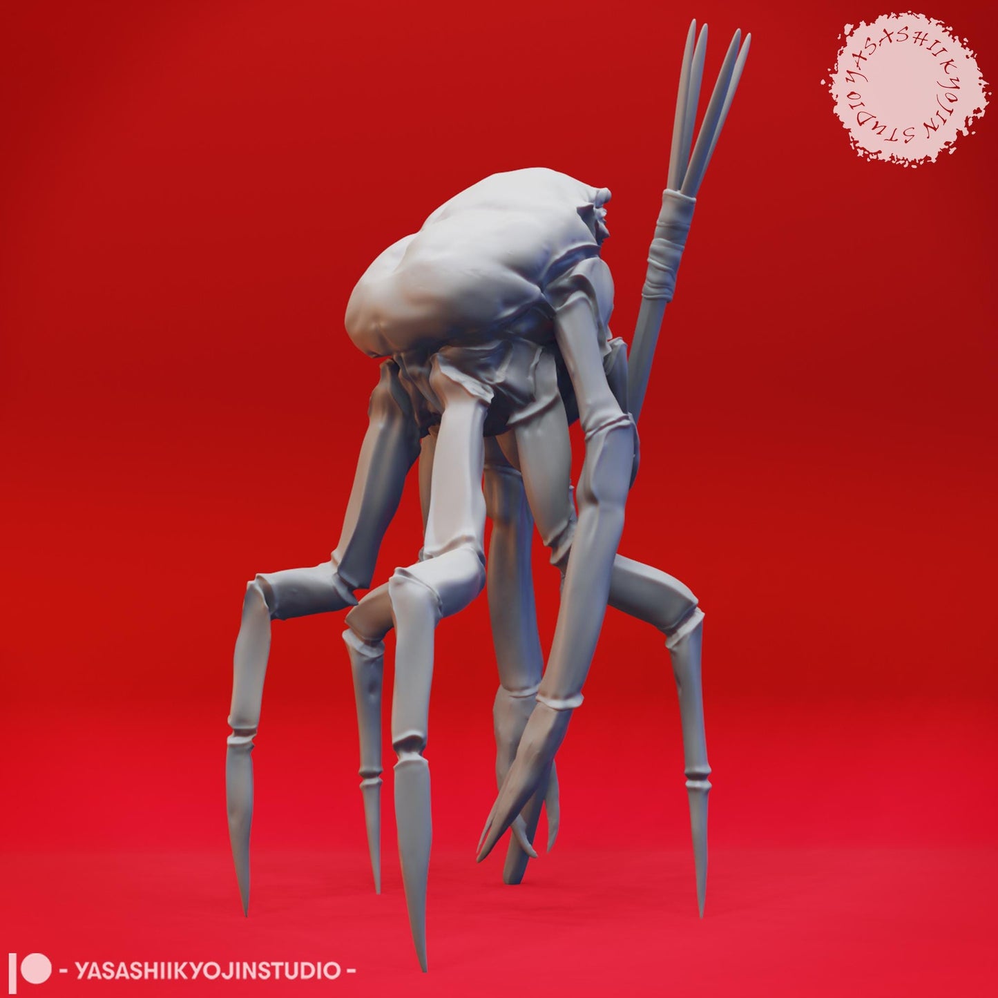 Crabfolk miniature by Yasashii Kyojin Studio