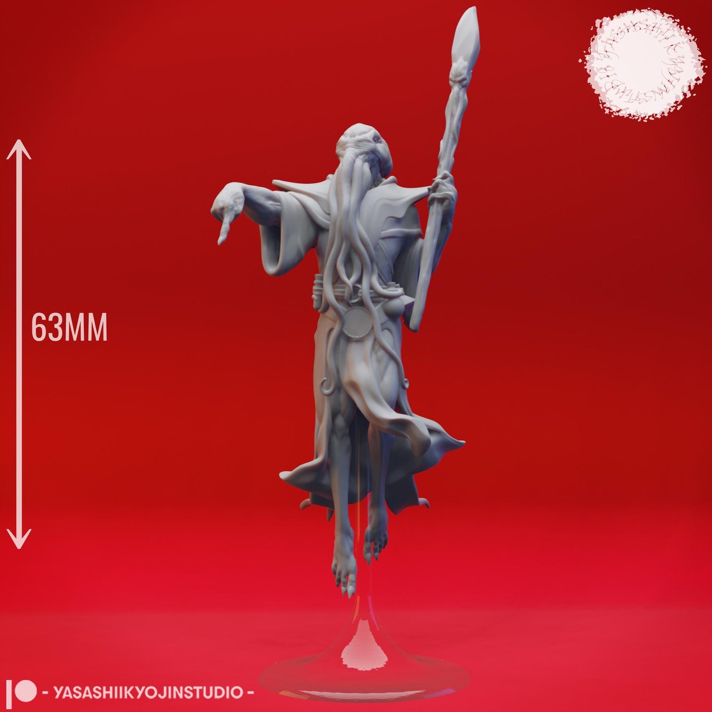 Cthulid miniature by Yasashii Kyojin Studio