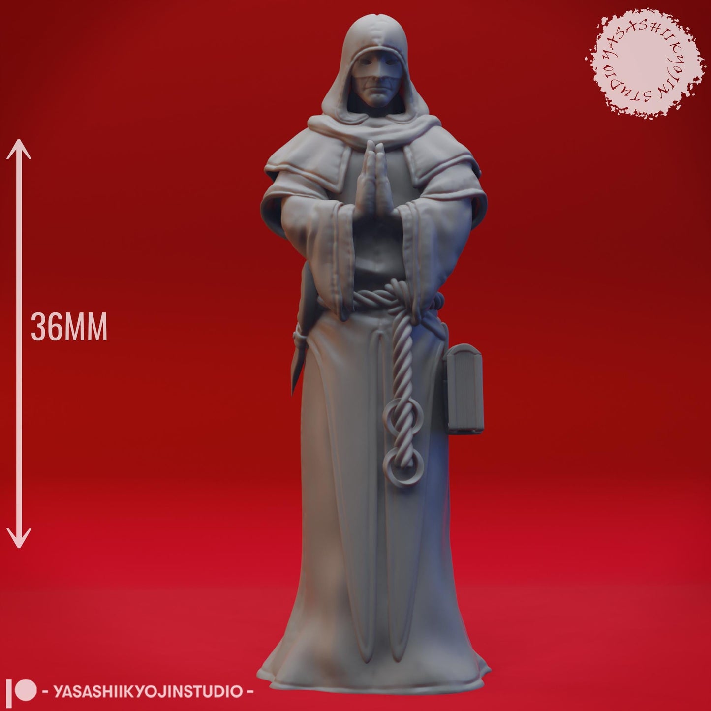 Cultists miniature by Yasashii Kyojin Studio