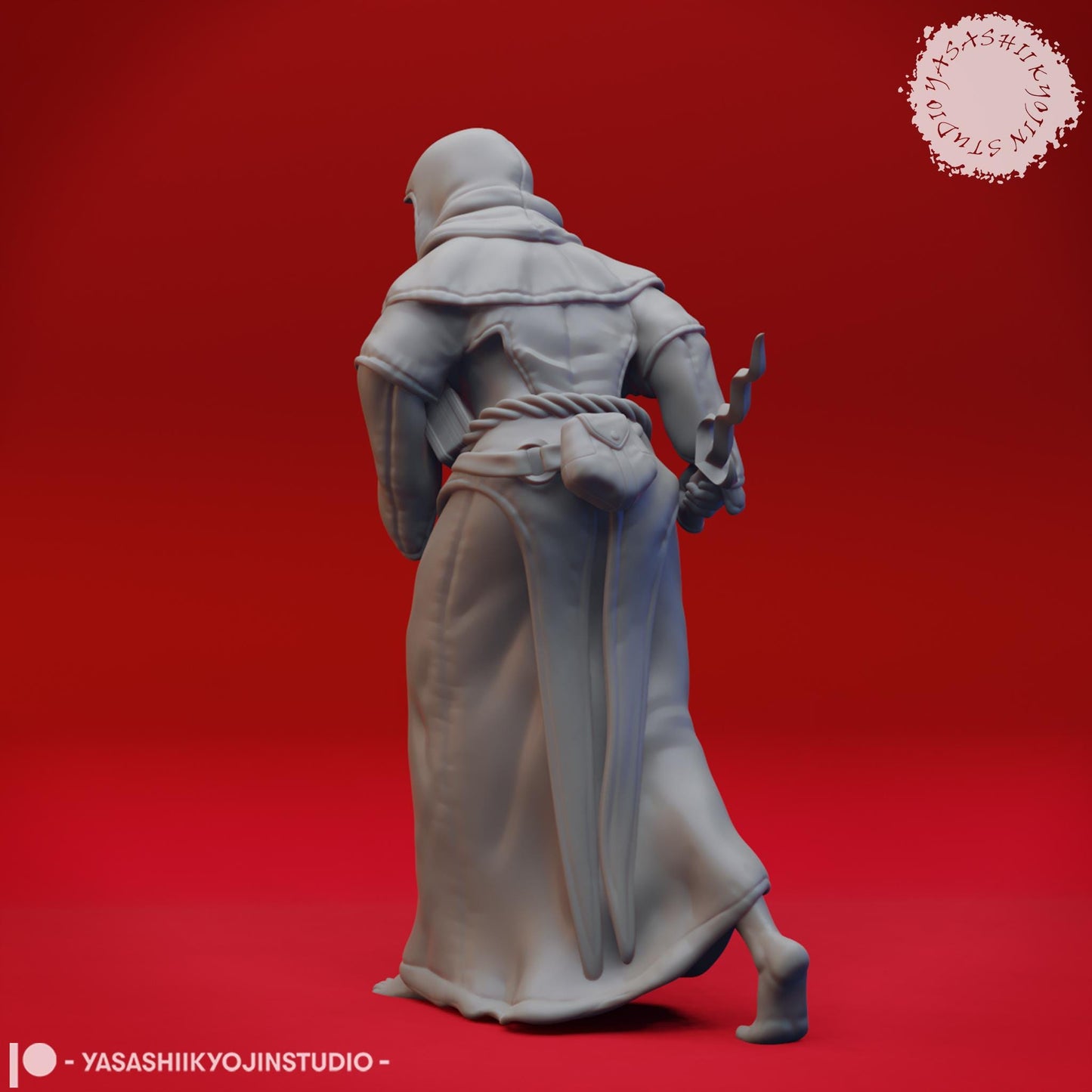 Cultists miniature by Yasashii Kyojin Studio