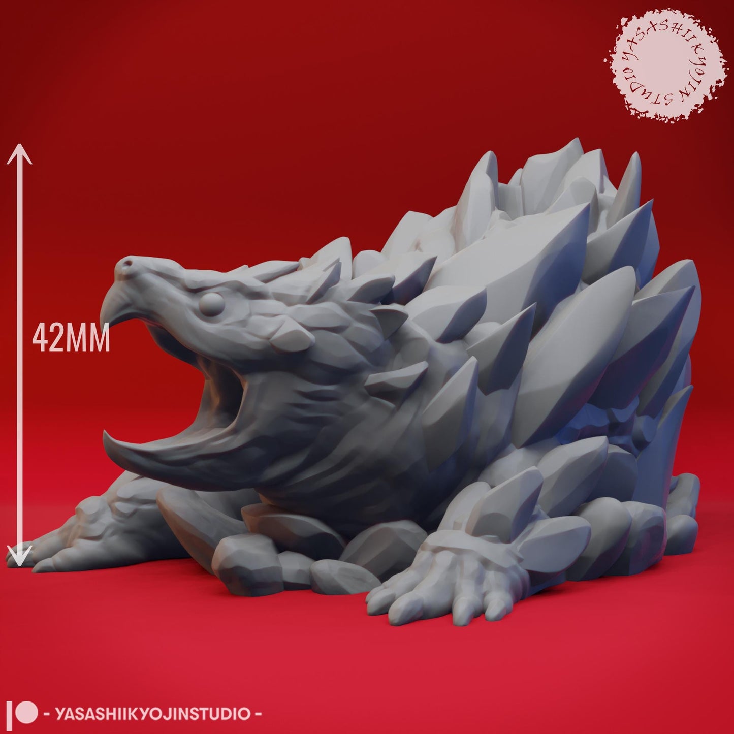 Elemental miniature by Yasashii Kyojin Studio