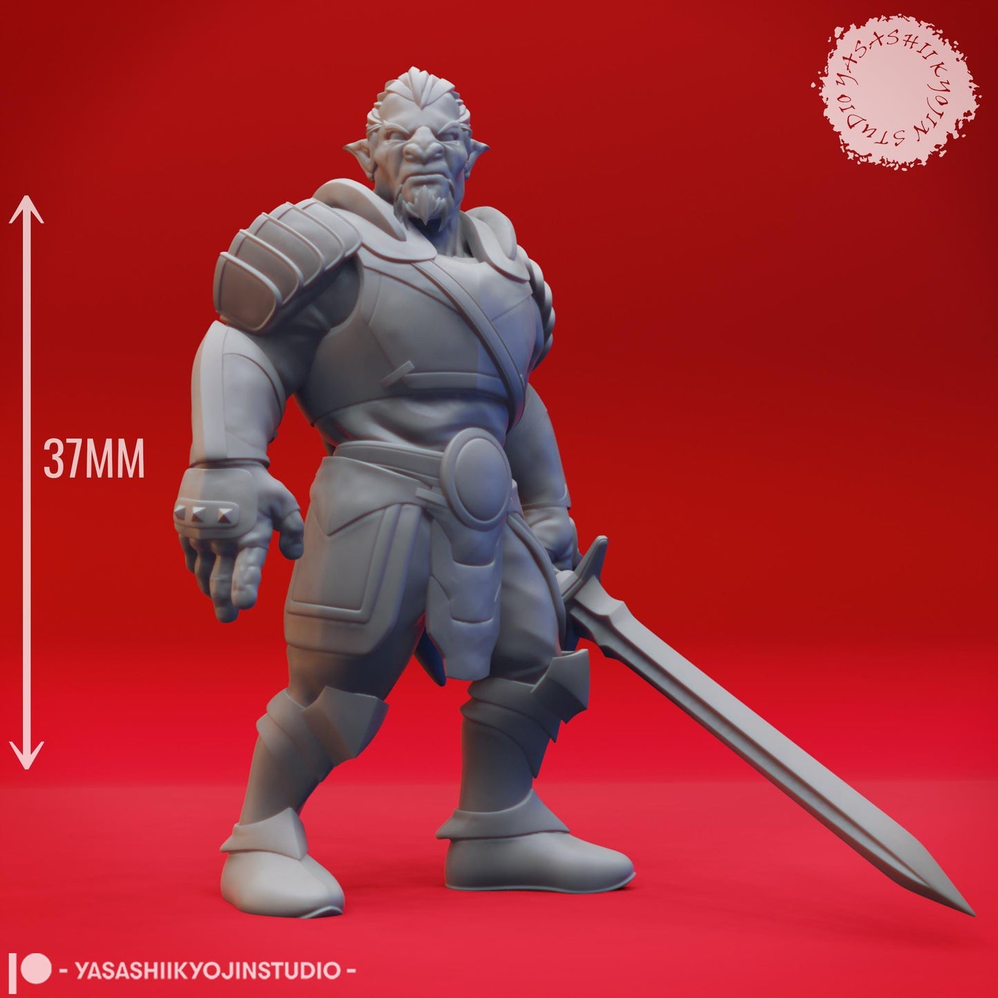Hobgoblin miniature by Yasashii Kyojin Studio