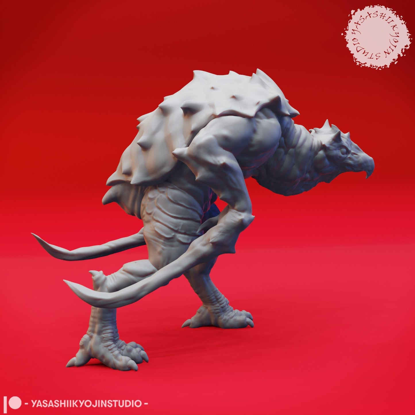 Hook Horror miniature by Yasashii Kyojin Studio