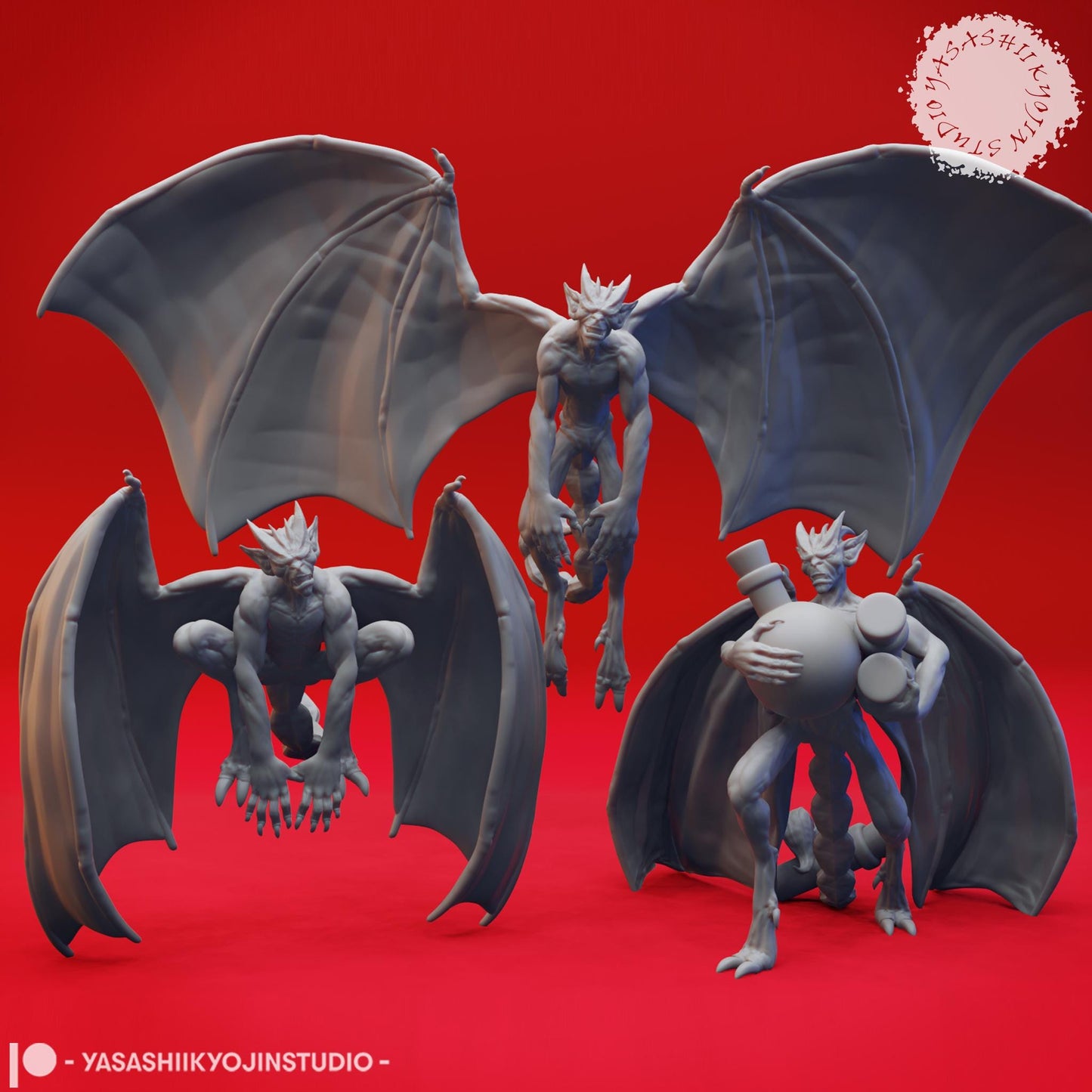 Imp miniature by Yasashii Kyojin Studio