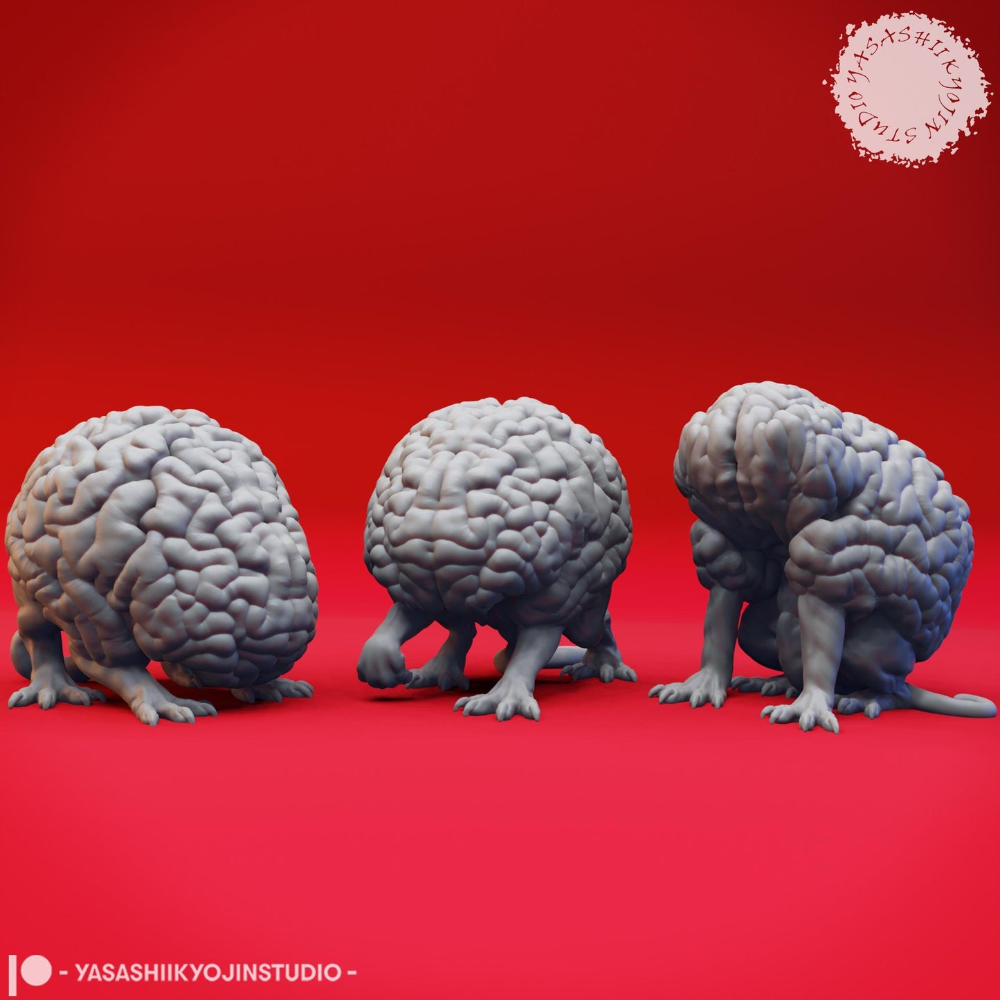 Intellect Devourer miniature by Yasashii Kyojin Studio
