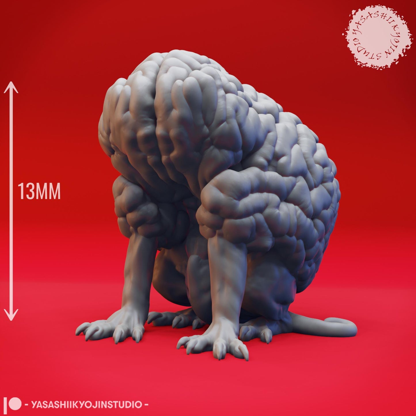 Intellect Devourer miniature by Yasashii Kyojin Studio