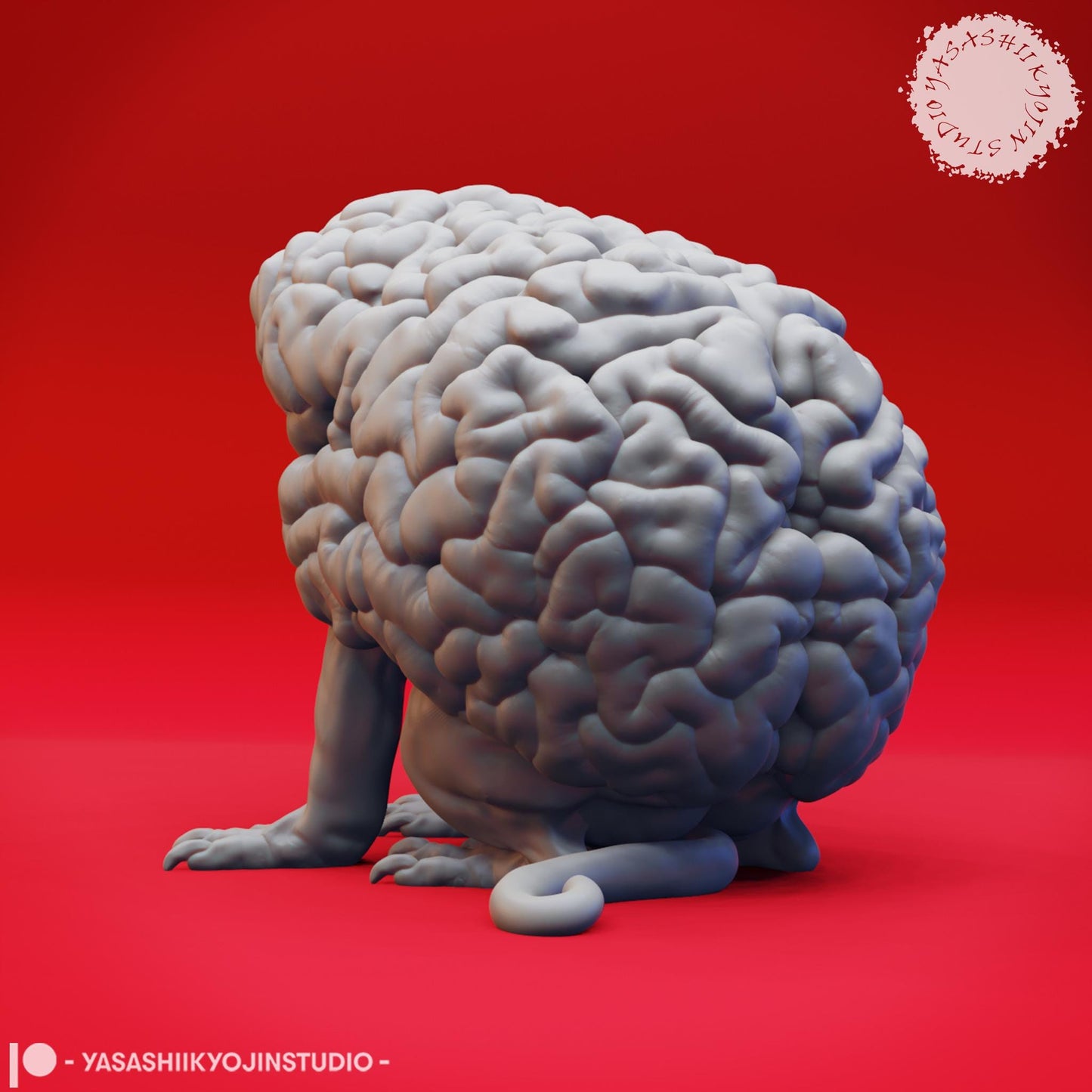 Intellect Devourer miniature by Yasashii Kyojin Studio