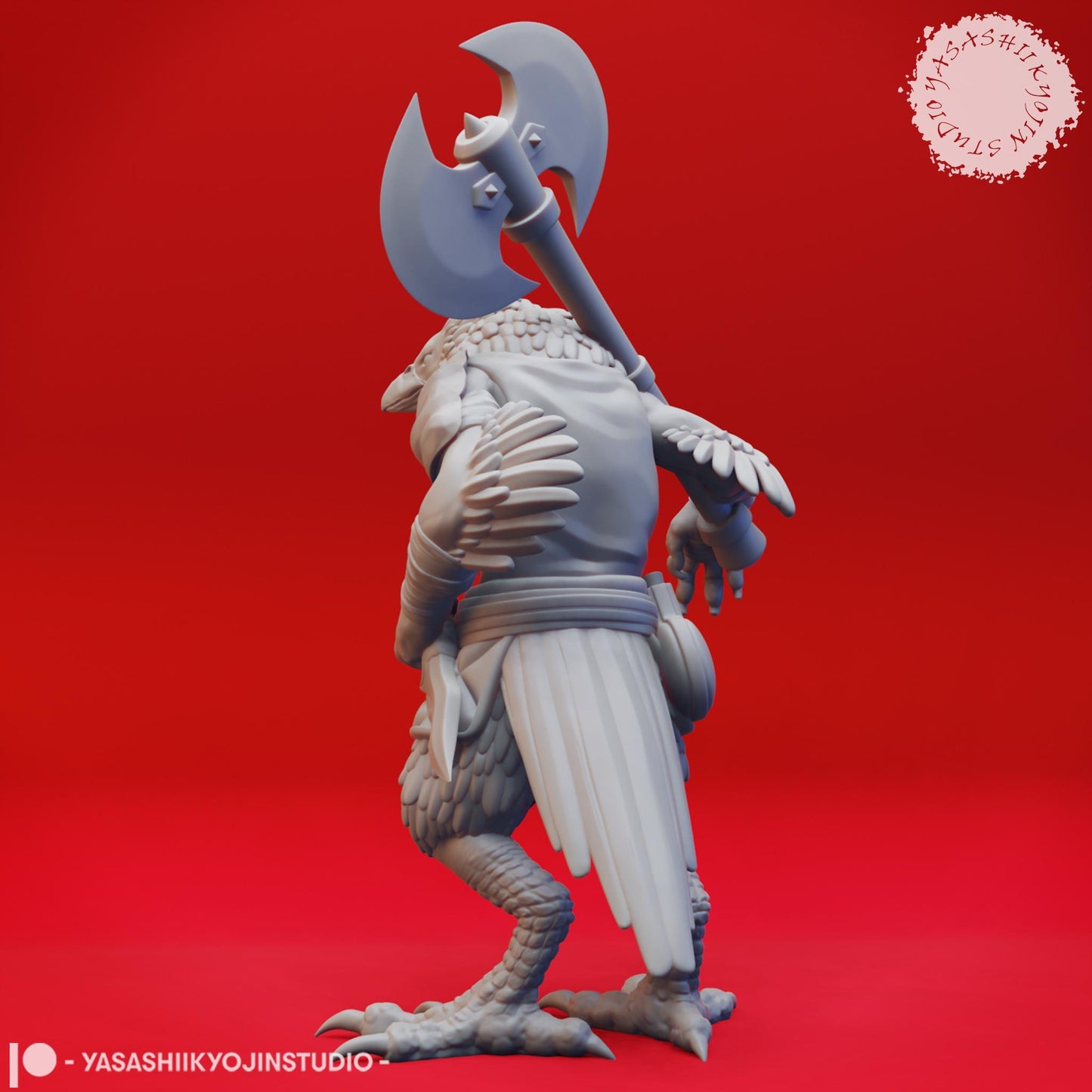 Kenku miniature by Yasashii Kyojin Studio