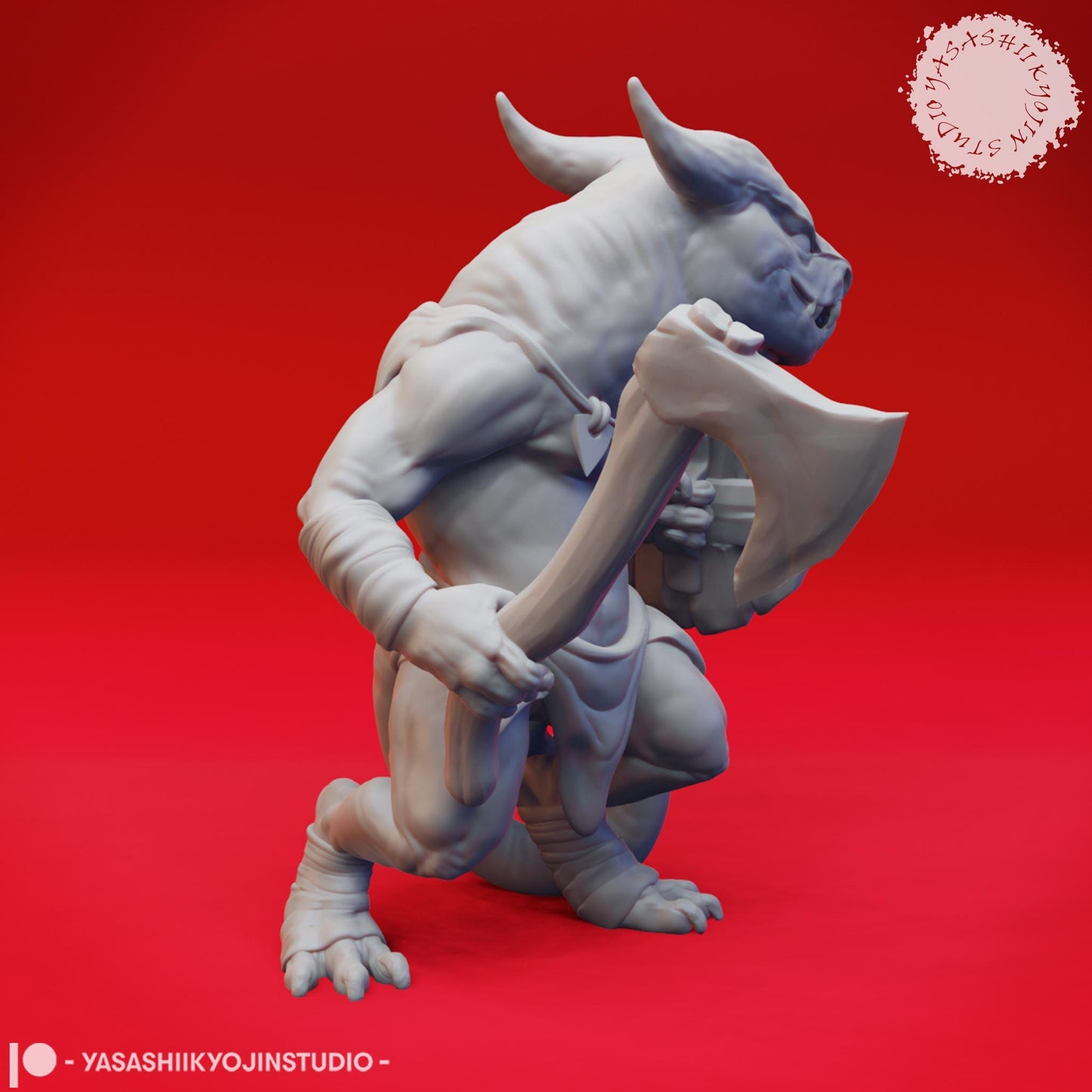 Kobold miniature by Yasashii Kyojin Studio