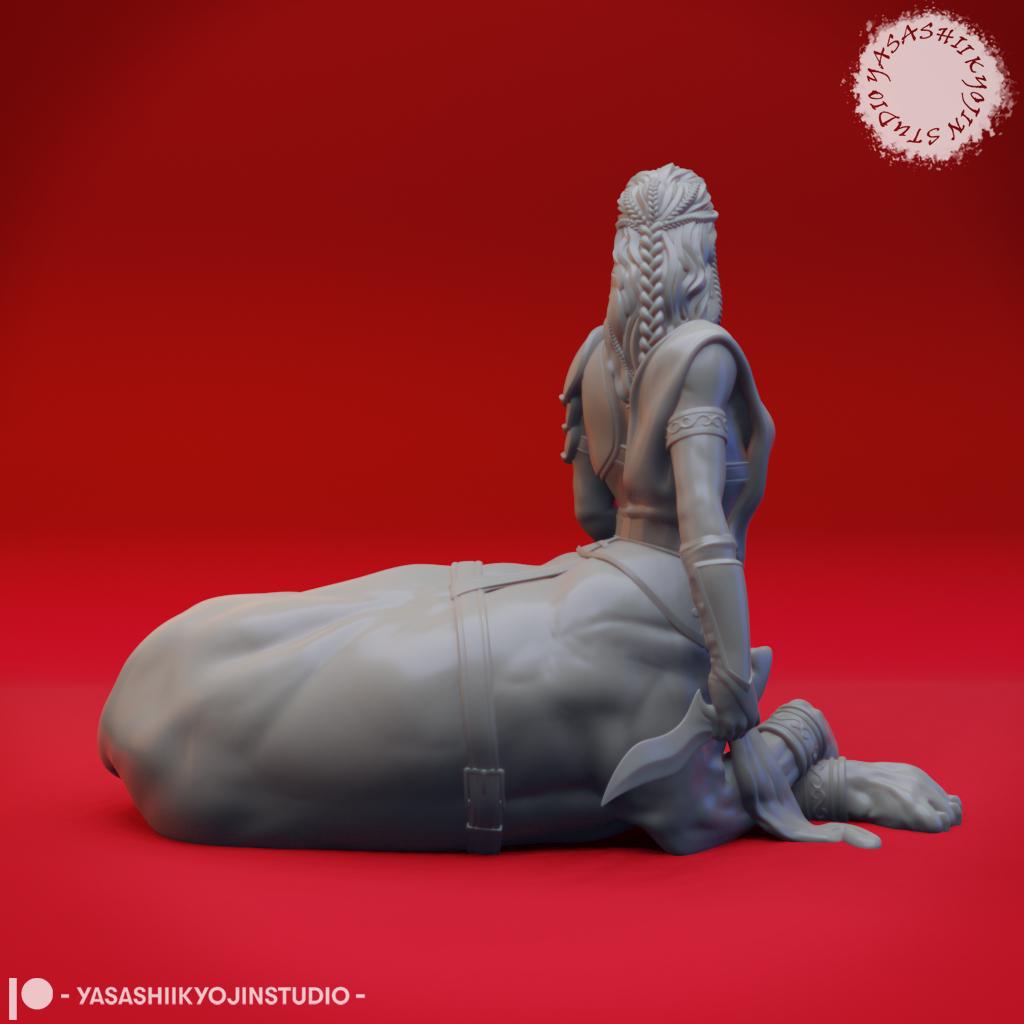 Lamia miniature by Yasashii Kyojin Studio