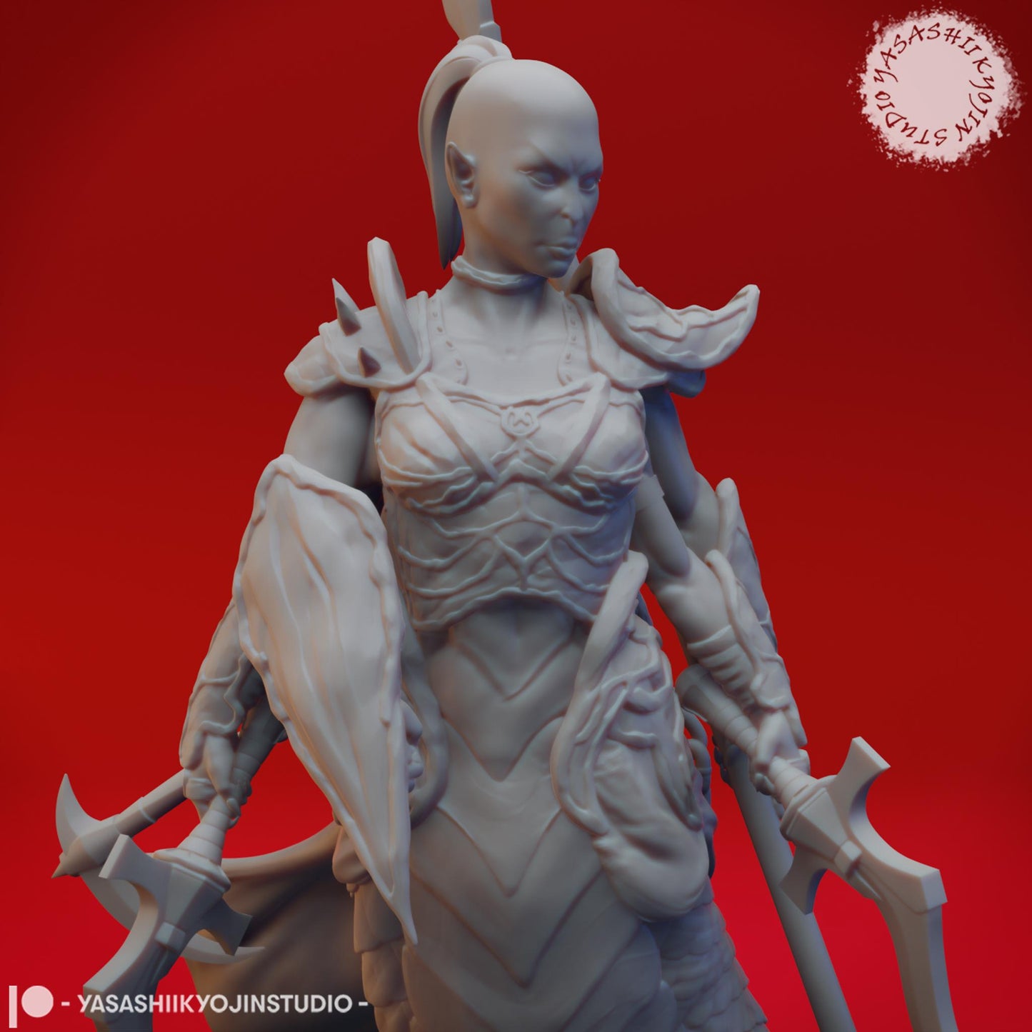 Marilith miniature by Yasashii Kyojin Studio