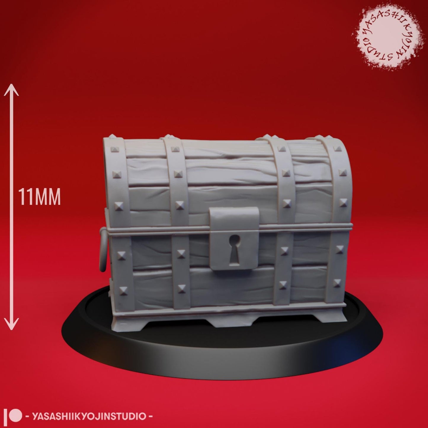 Chest miniature by Yasashii Kyojin Studio
