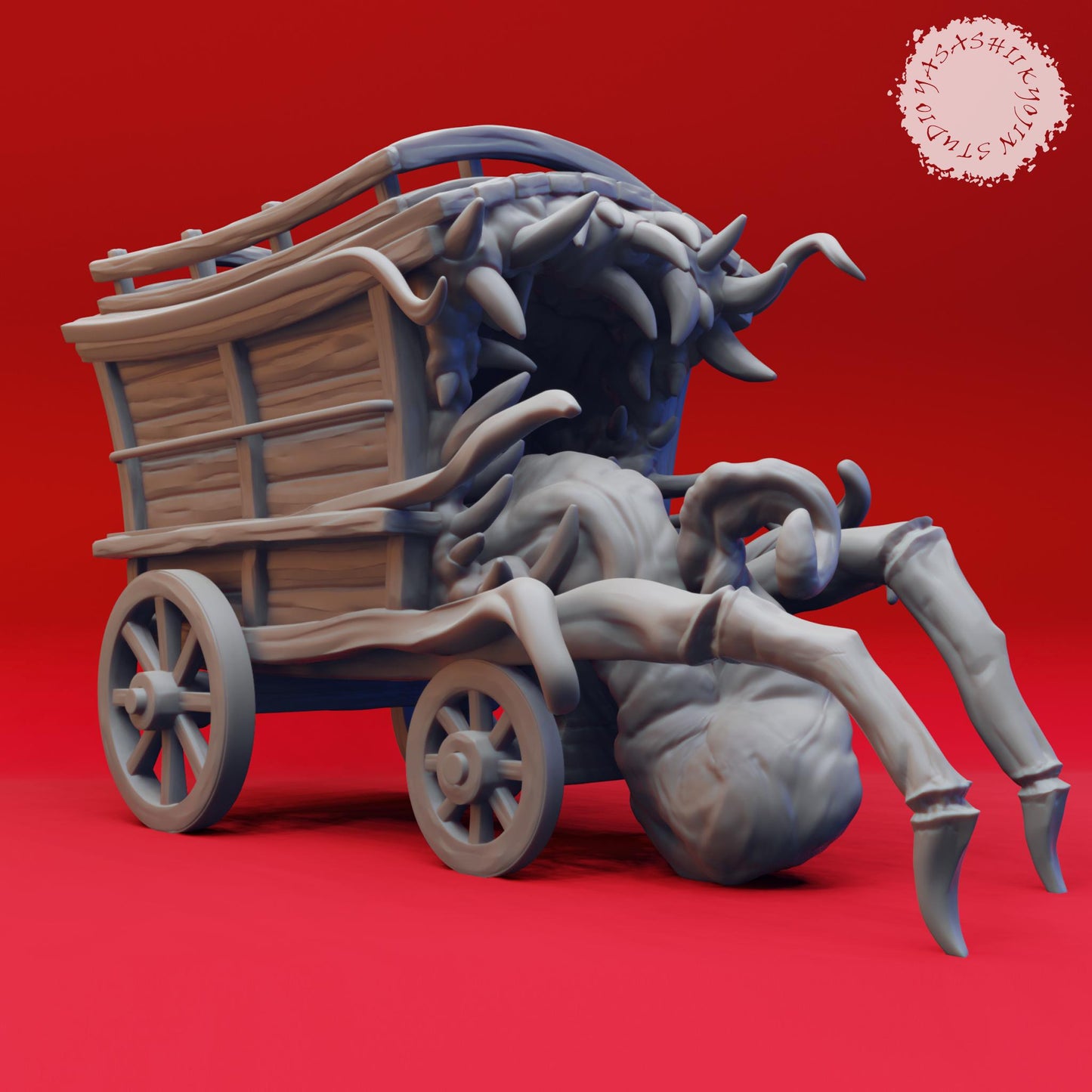 Mimic Wagon miniature by Yasashii Kyojin Studio