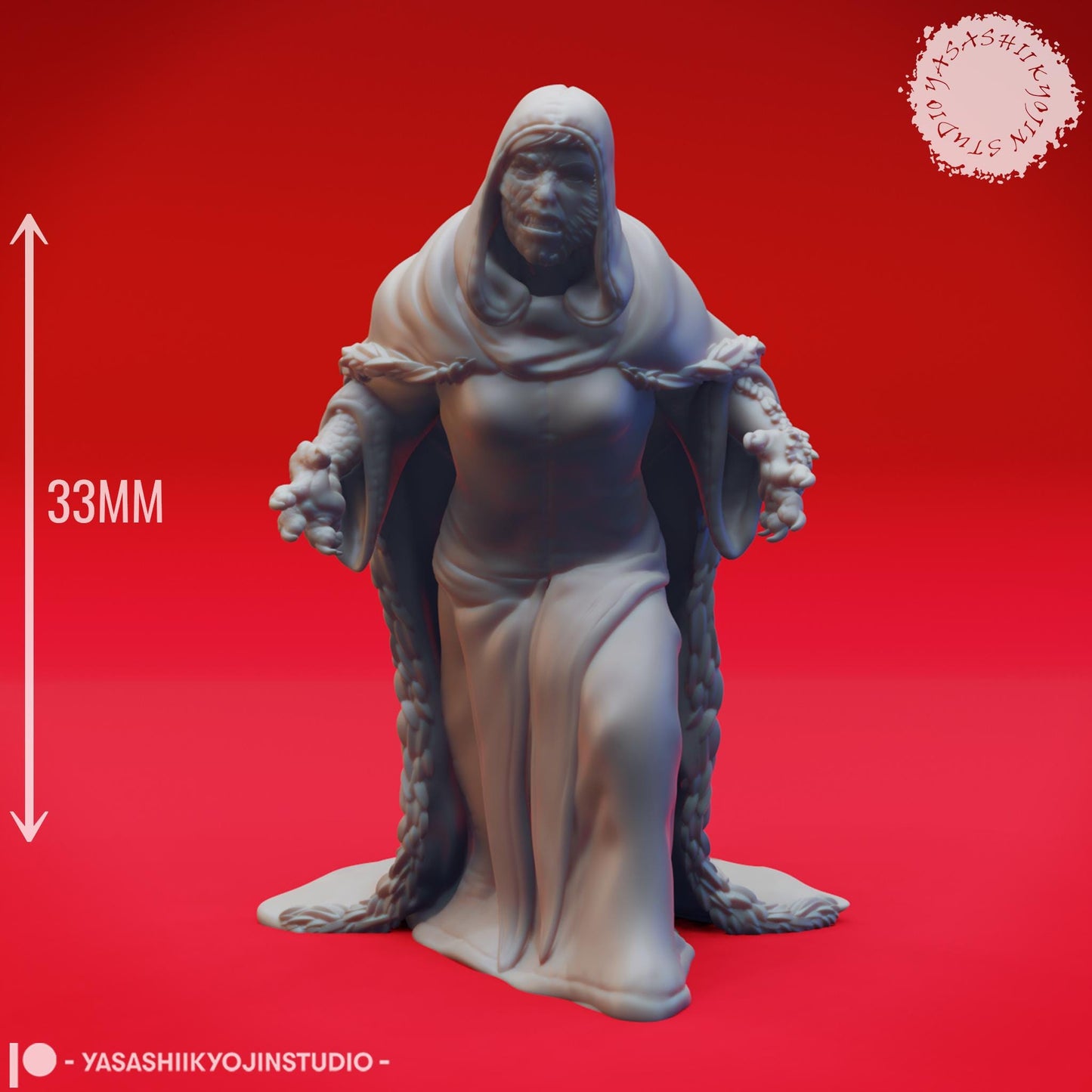 Mongrelfolk set 2 miniature by Yasashii Kyojin Studio