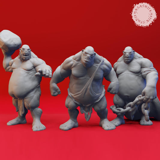 Ogre miniature by Yasashii Kyojin Studio