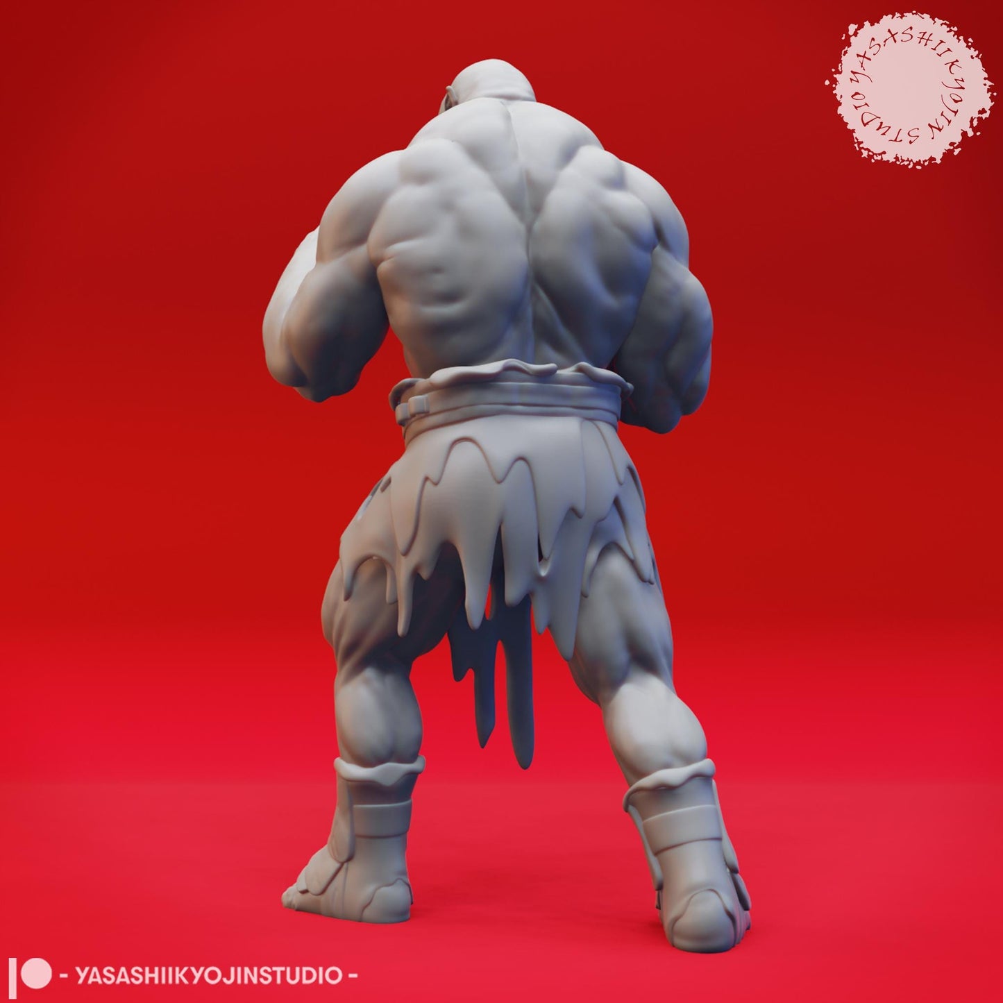 Orc miniature by Yasashii Kyojin Studio