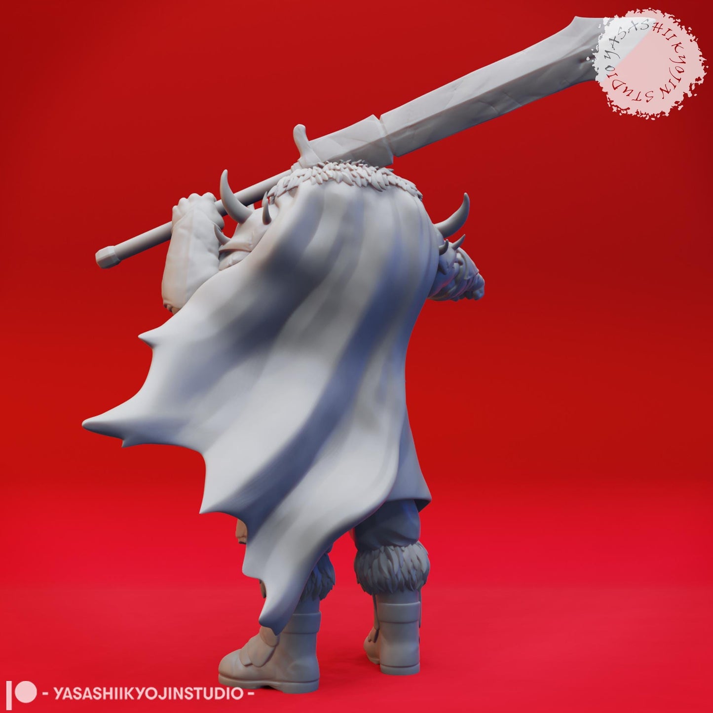 Orc miniature by Yasashii Kyojin Studio