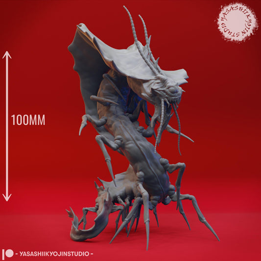 Remorhaz miniature by Yasashii Kyojin Studio