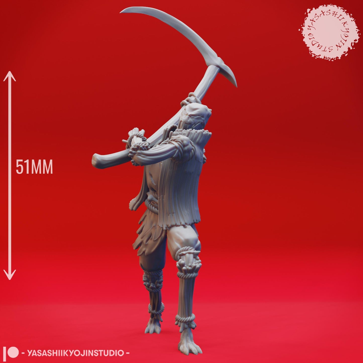 Scarecrow miniature by Yasashii Kyojin Studio