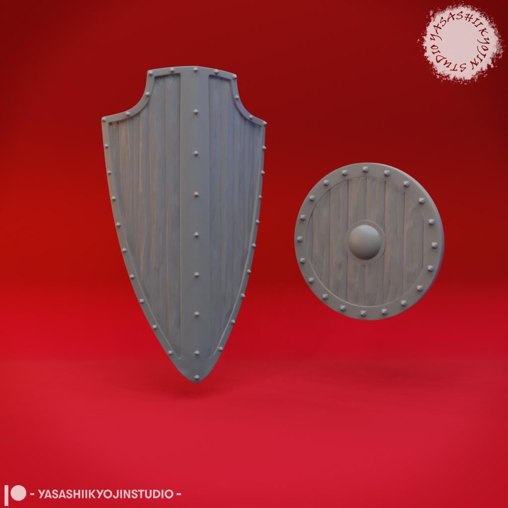 Armour and Weapons miniature by Yasashii Kyojin Studio