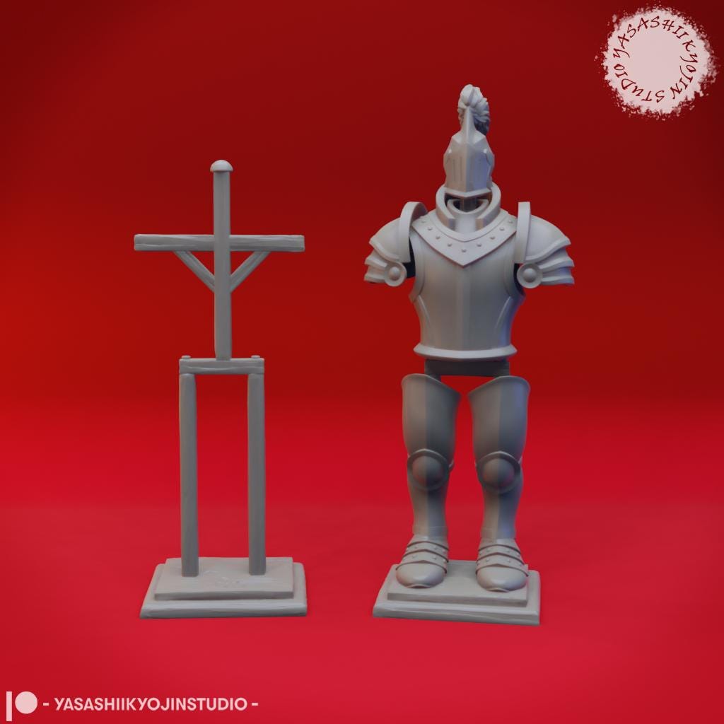 Armour and Weapons miniature by Yasashii Kyojin Studio