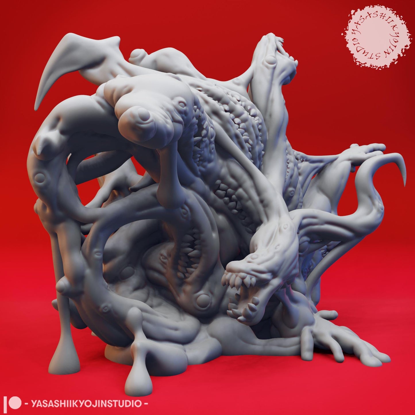 Shoggoth miniature by Yasashii Kyojin Studio