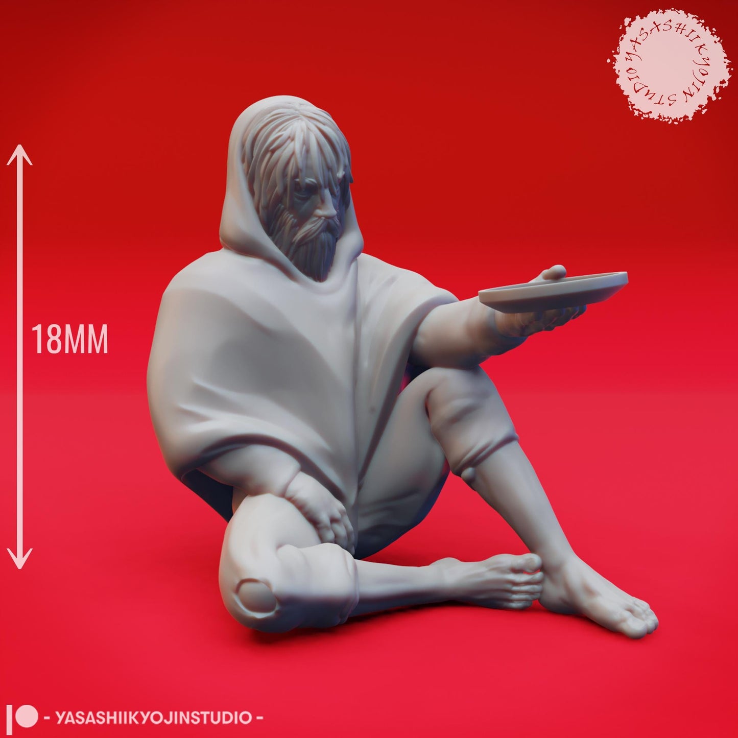 Townsfolk miniature by Yasashii Kyojin Studio