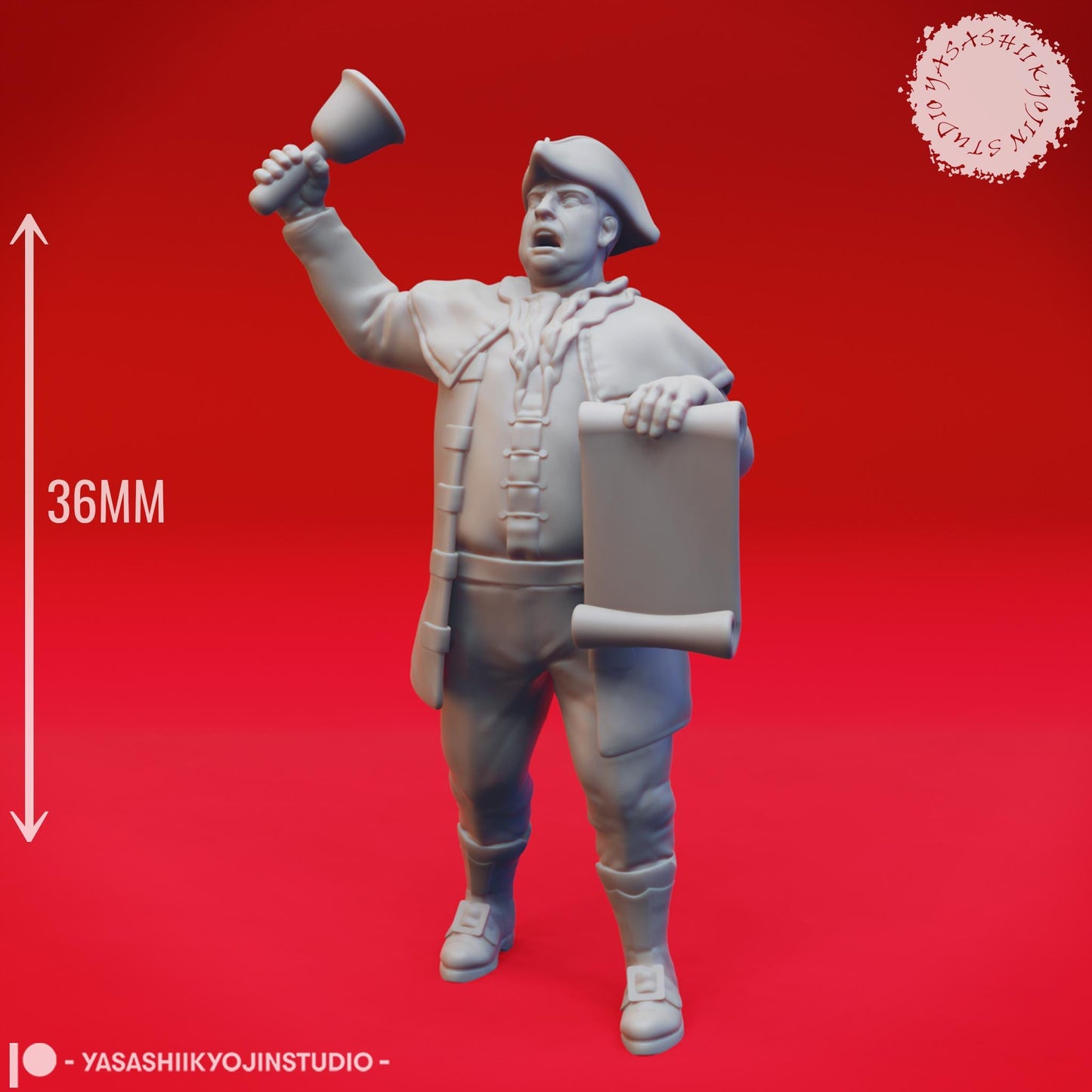 Townsfolk miniature by Yasashii Kyojin Studio