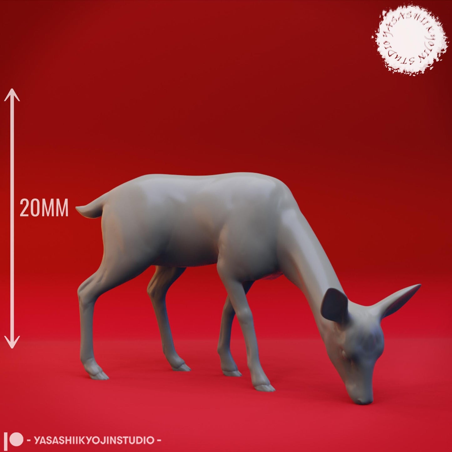 Animal miniatures by Yasashii Kyojin Studio