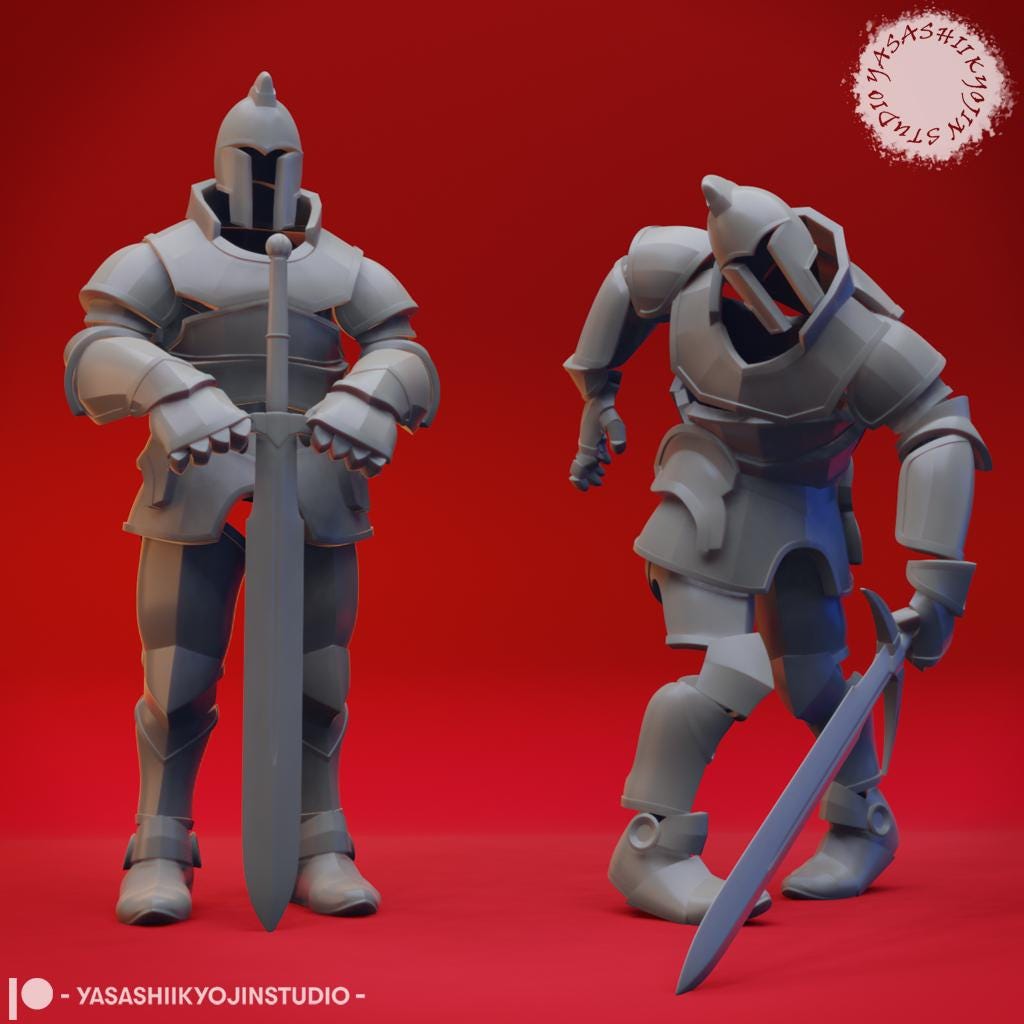 Animate Armour miniature by Yasashii Kyojin Studio