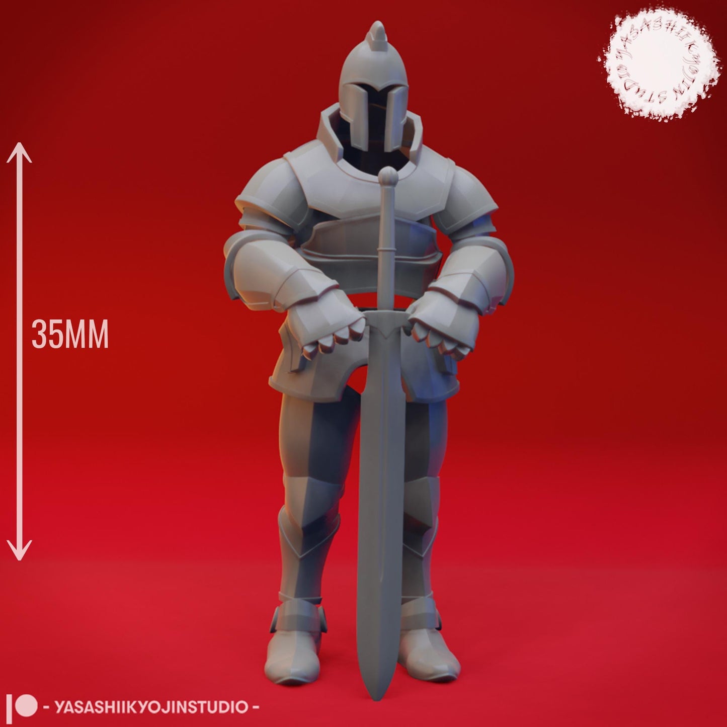 Animate Armour miniature by Yasashii Kyojin Studio