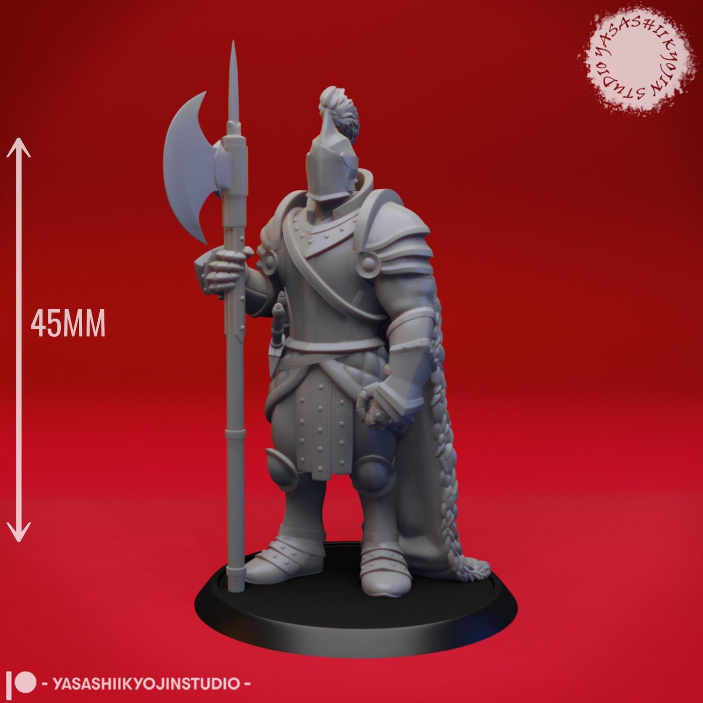 Animated Fighter miniature by Yasashii Kyojin Studio