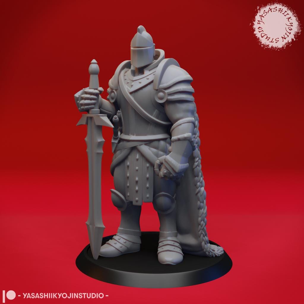 Animated Fighter miniature by Yasashii Kyojin Studio