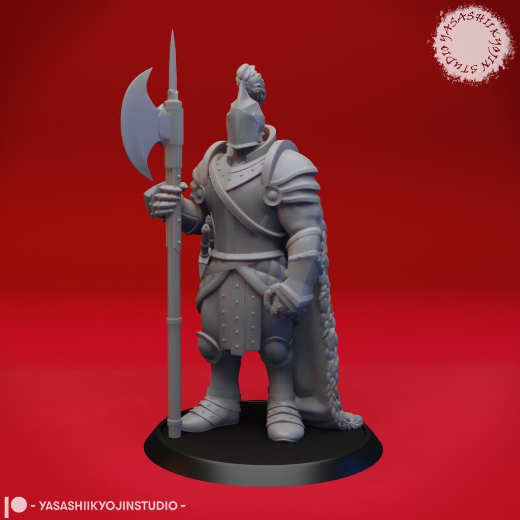 Animated Fighter miniature by Yasashii Kyojin Studio
