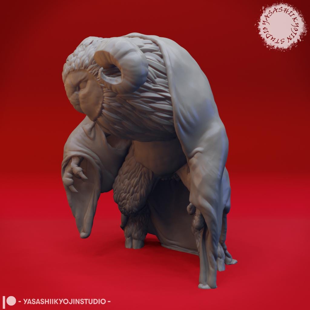 Auril miniature by Yasashii Kyojin Studio