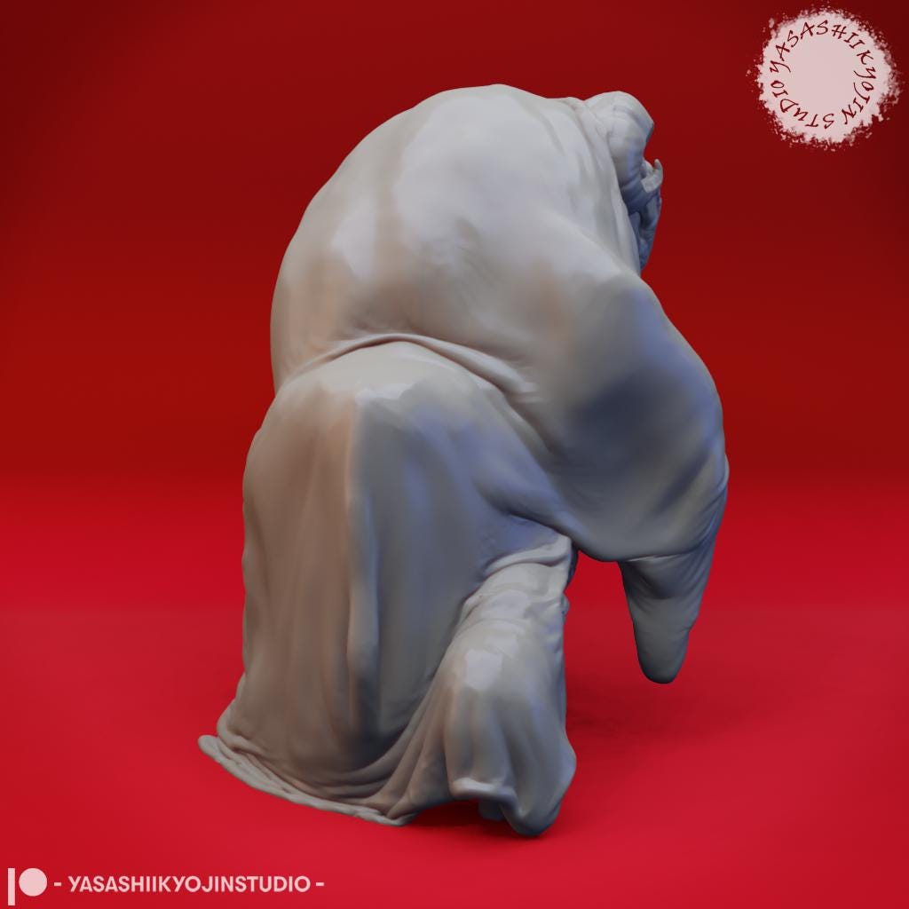Auril miniature by Yasashii Kyojin Studio
