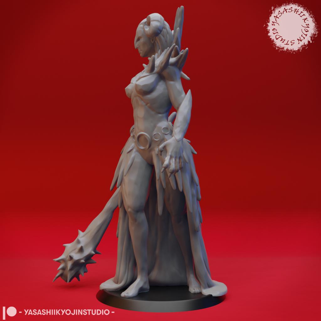 Auril miniature by Yasashii Kyojin Studio