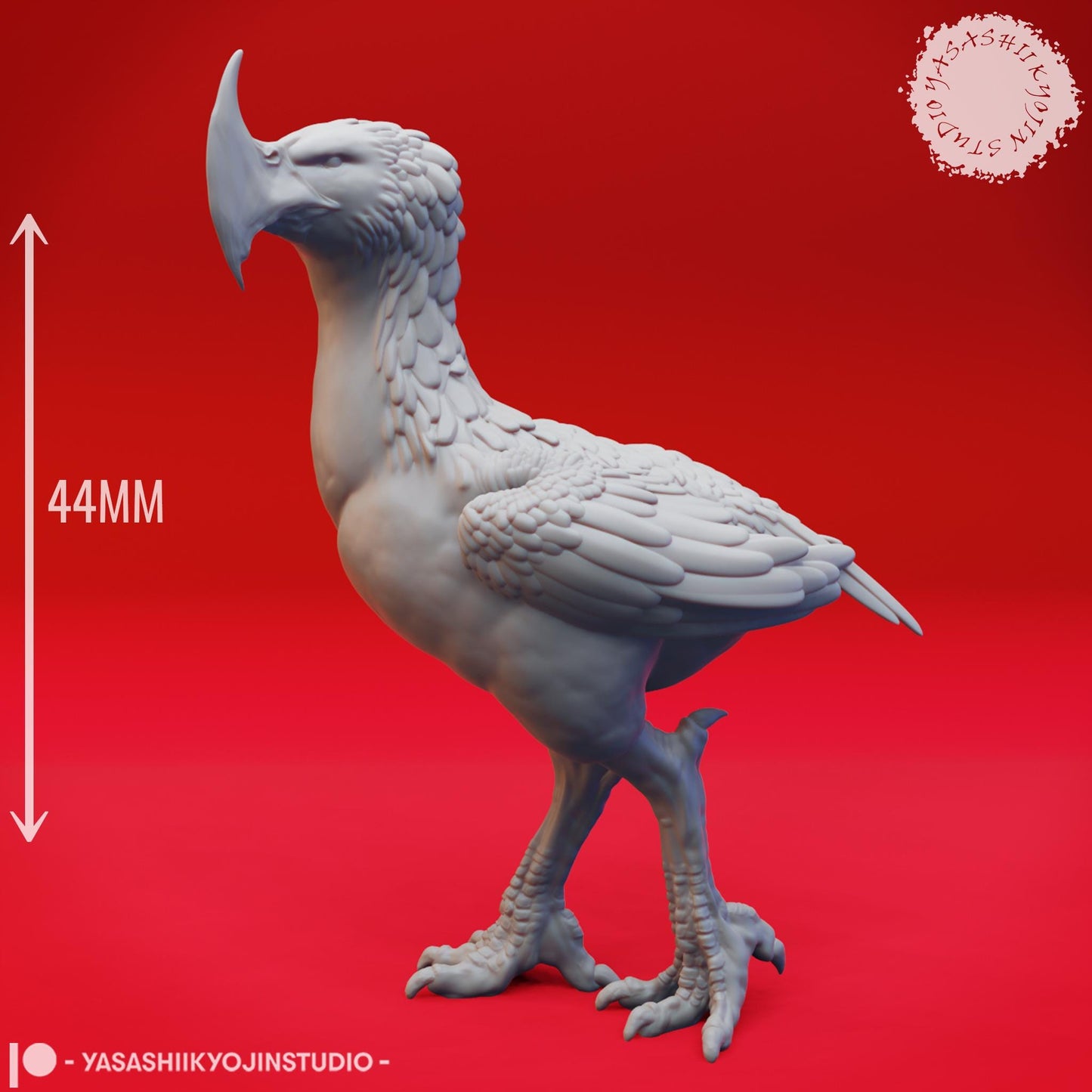 Axe beak miniature by Yasashii Kyojin Studio