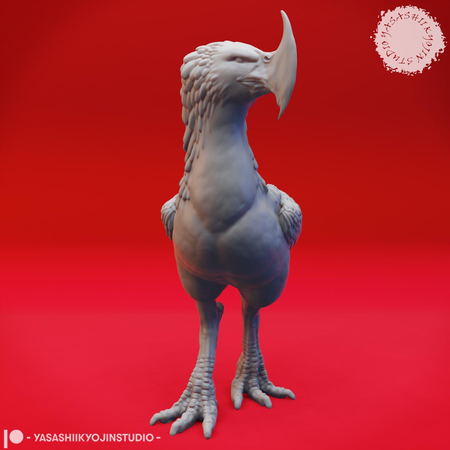 Axe beak miniature by Yasashii Kyojin Studio