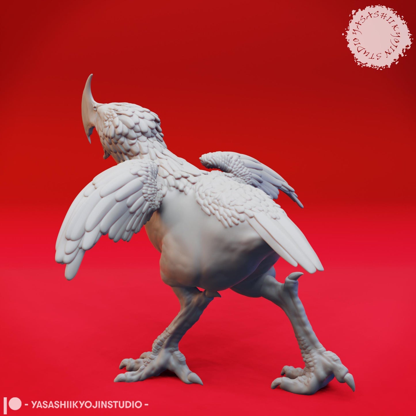 Axe beak miniature by Yasashii Kyojin Studio