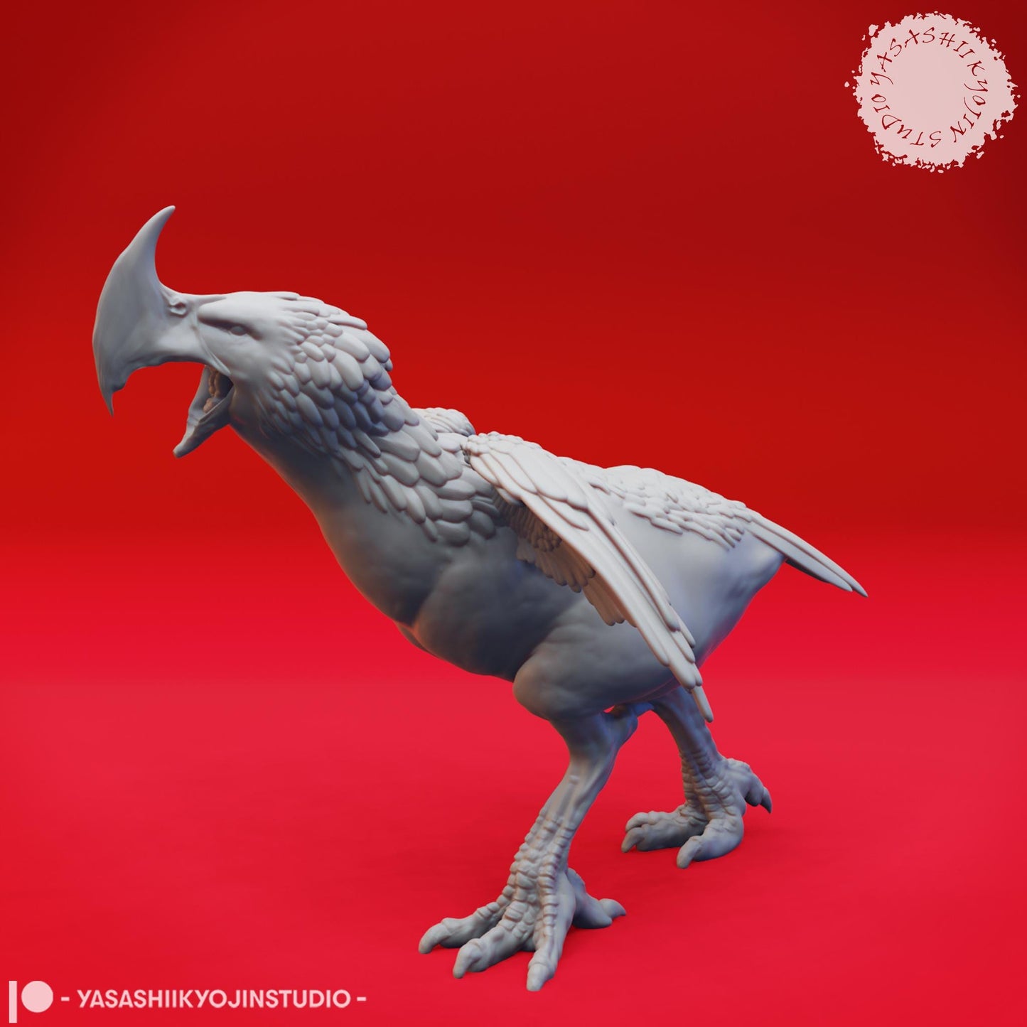 Axe beak miniature by Yasashii Kyojin Studio
