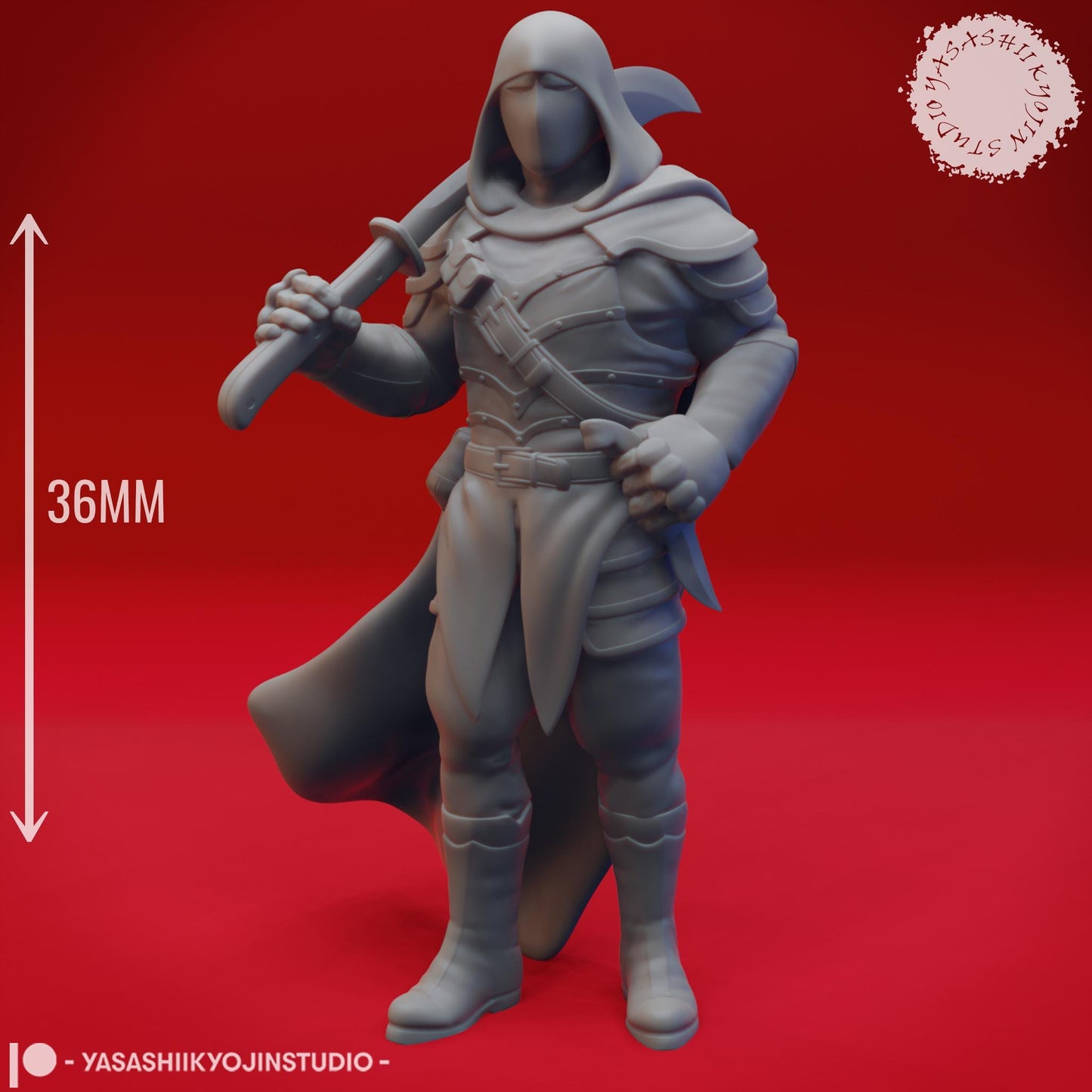 Bandit miniature by Yasashii Kyojin Studio