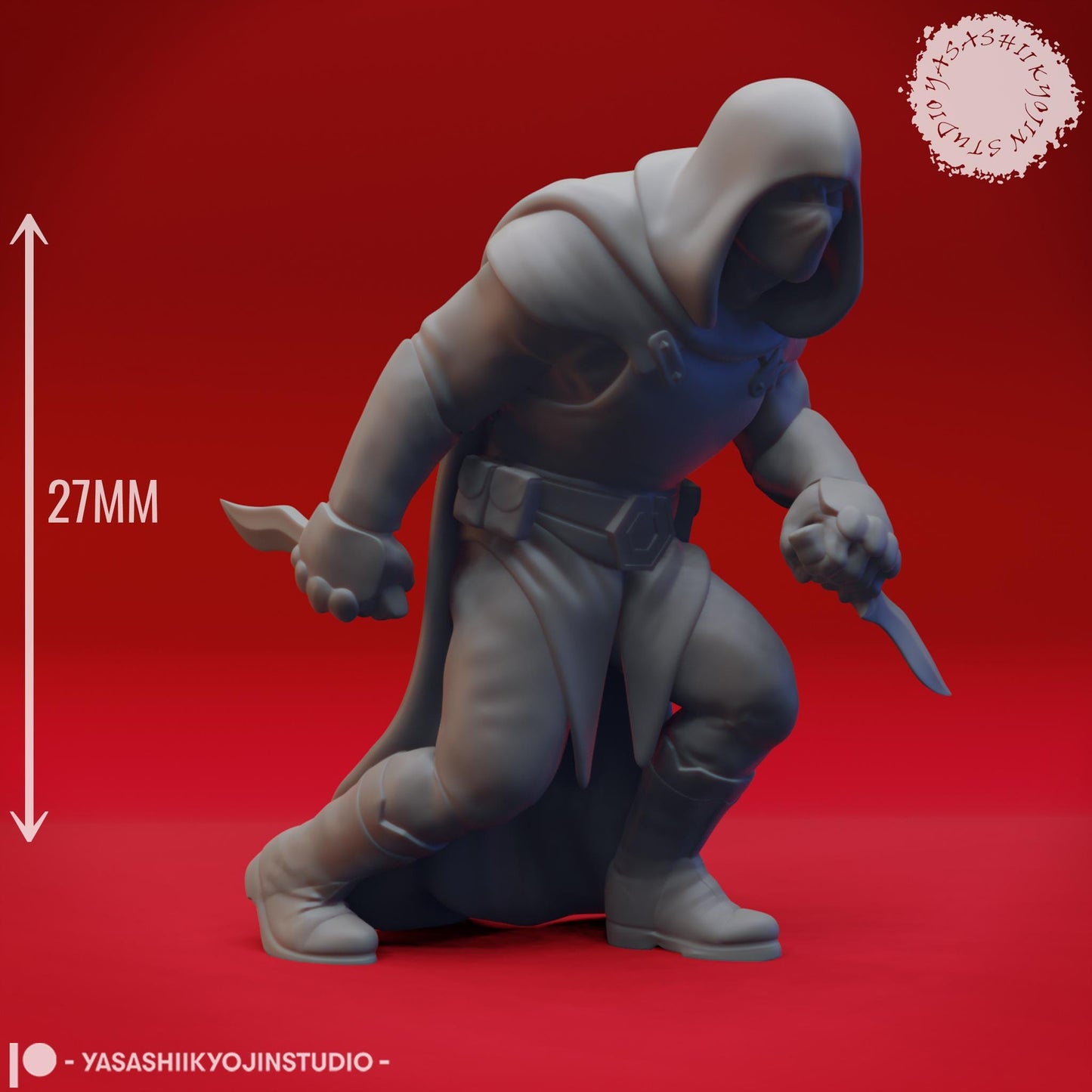 Bandit miniature by Yasashii Kyojin Studio