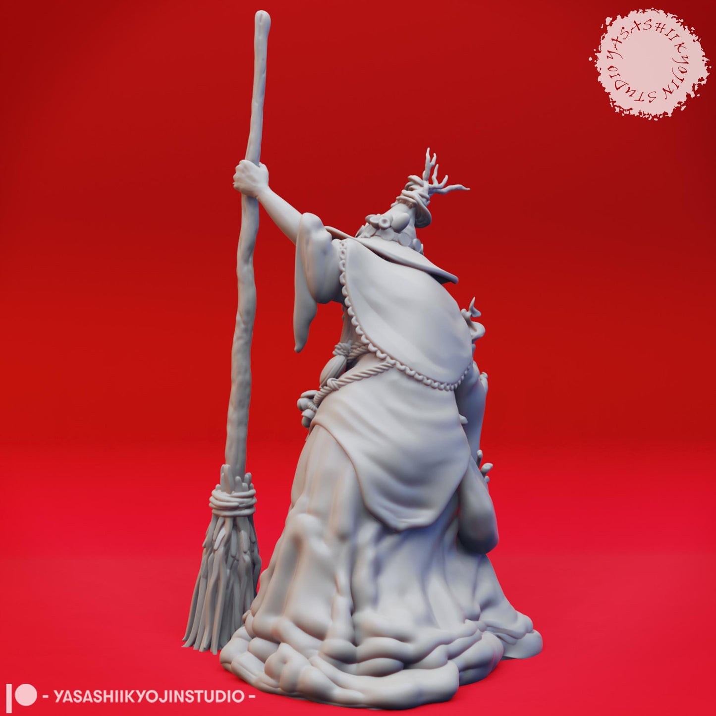 Barovian Witch miniature by Yasashii Kyojin Studio