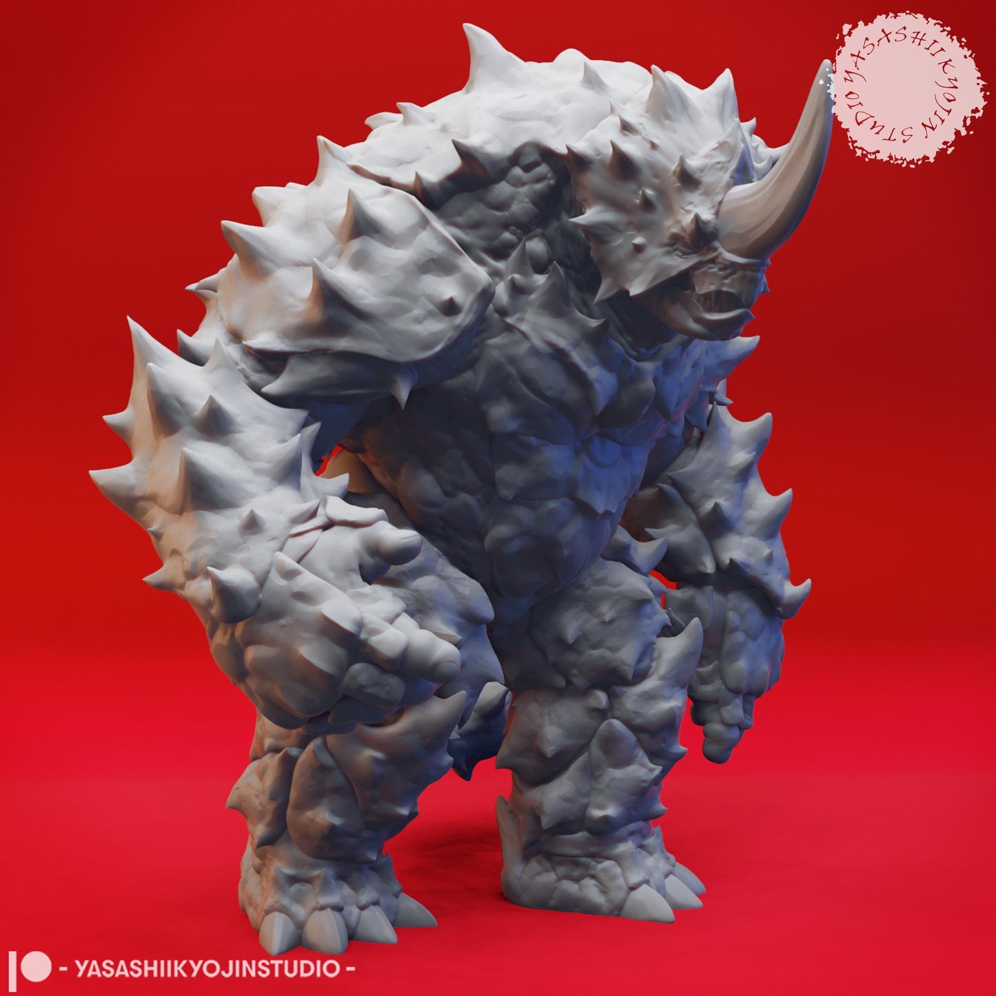 Braxat miniature by Yasashii Kyojin Studio