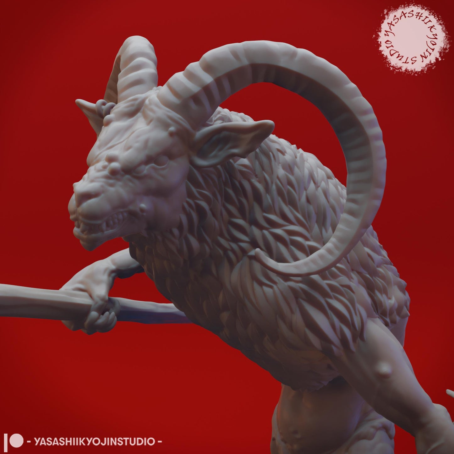 Bulezau miniature by Yasashii Kyojin Studio