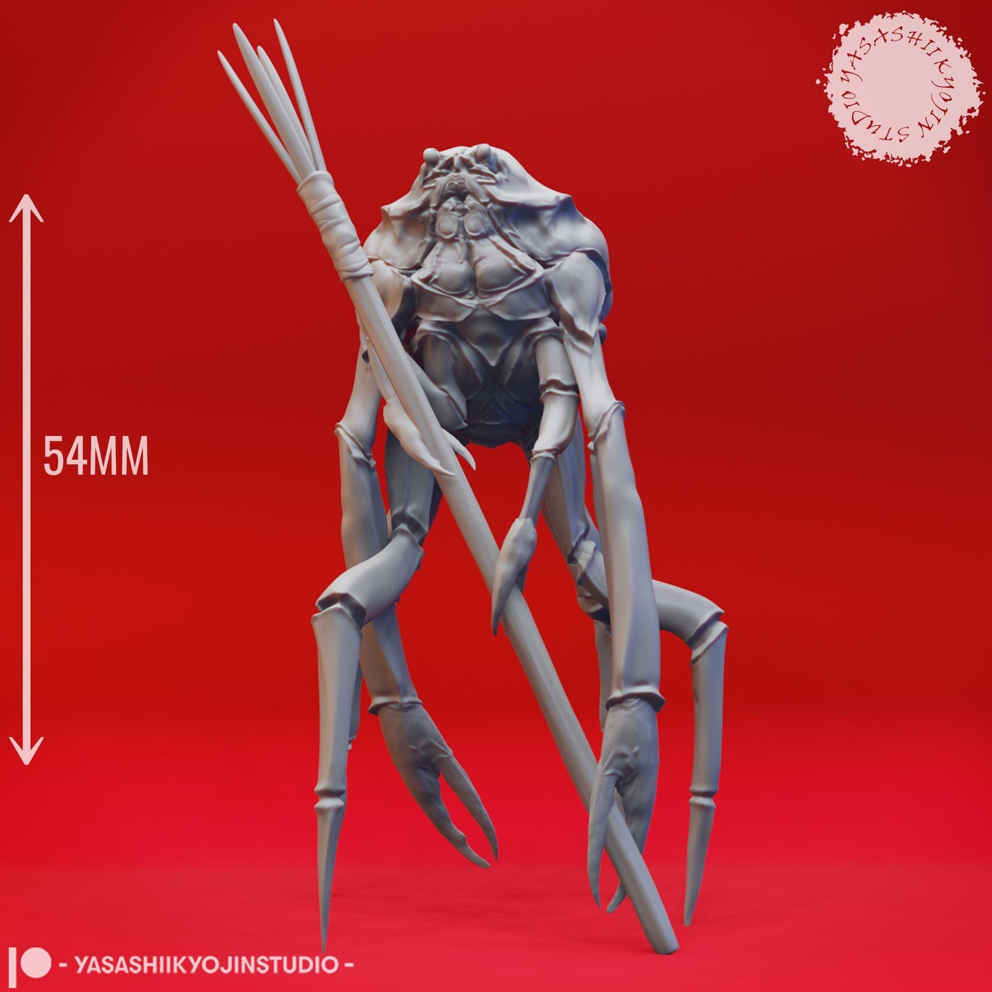 Crabfolk miniature by Yasashii Kyojin Studio