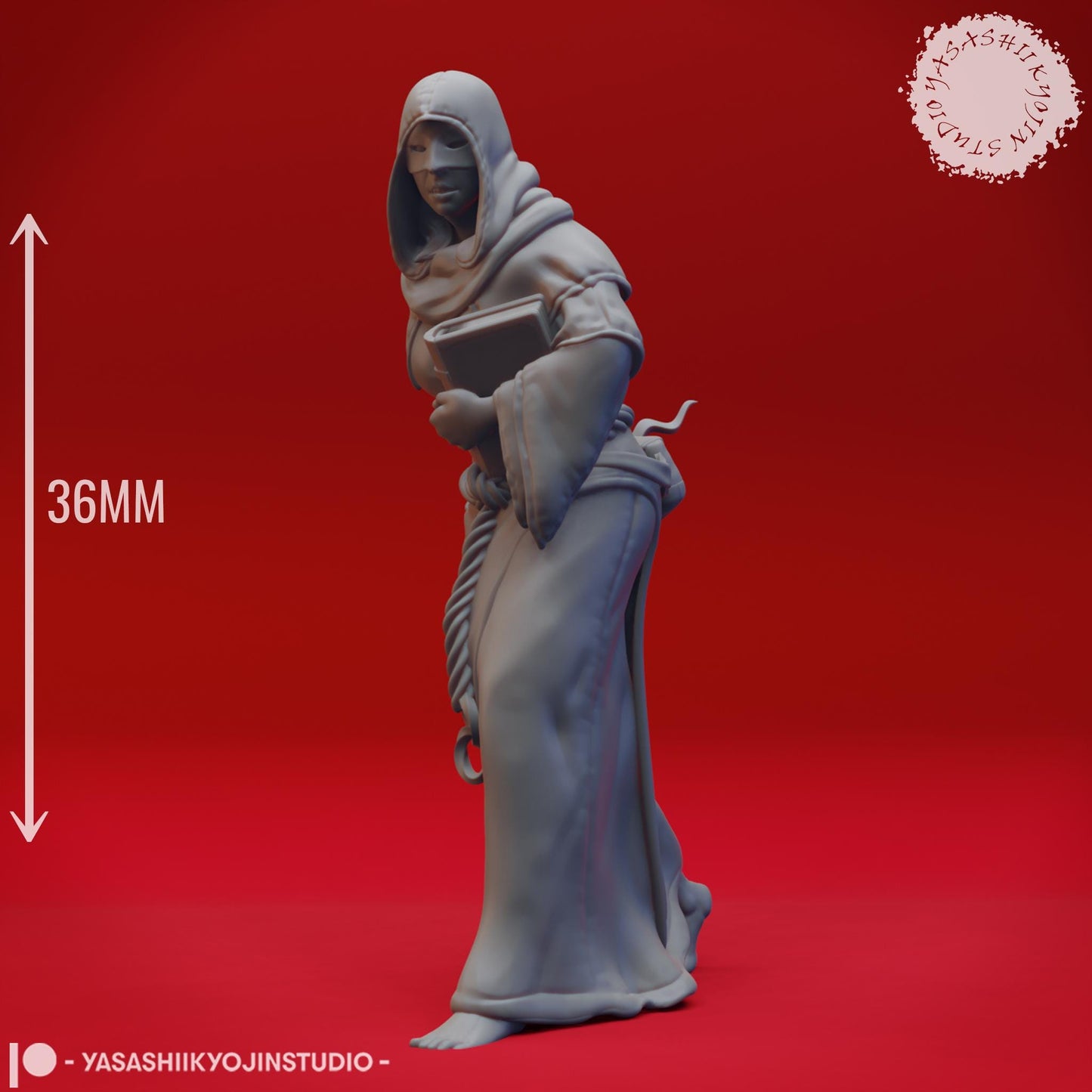 Cultists miniature by Yasashii Kyojin Studio