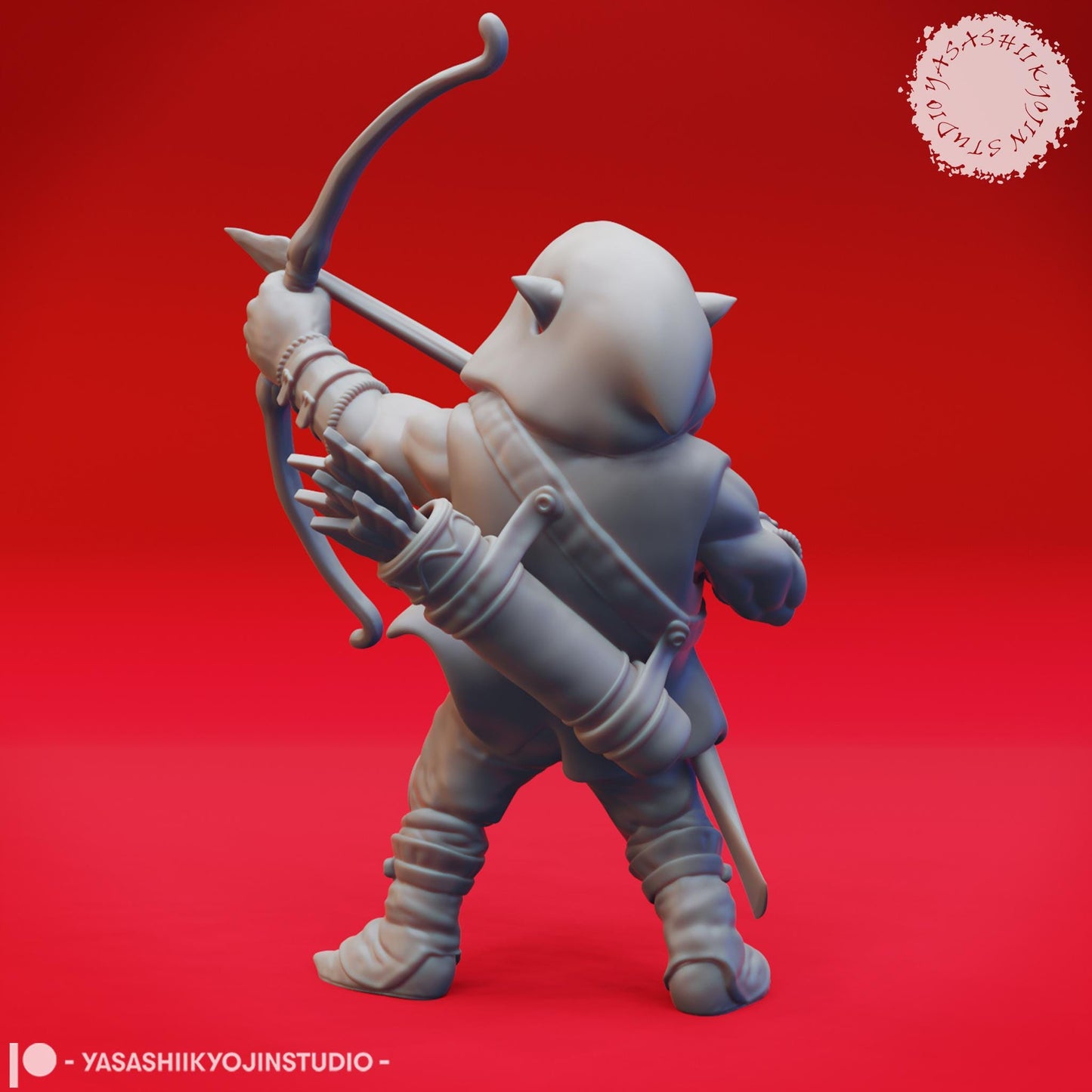 Deep Gnome miniature by Yasashii Kyojin Studio