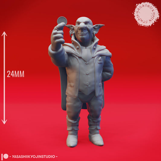 Deep Gnome JimJar miniature by Yasashii Kyojin Studio